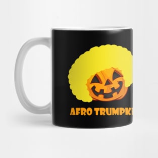 Afro Trumpkin Style for Halloween Night Mug